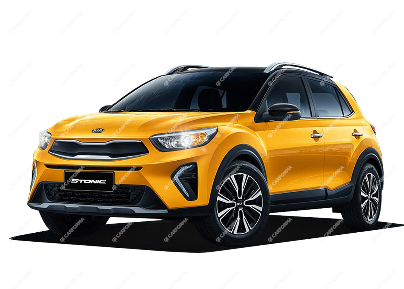 Ворсовые коврики на KIA Stonic 2017 - 2020