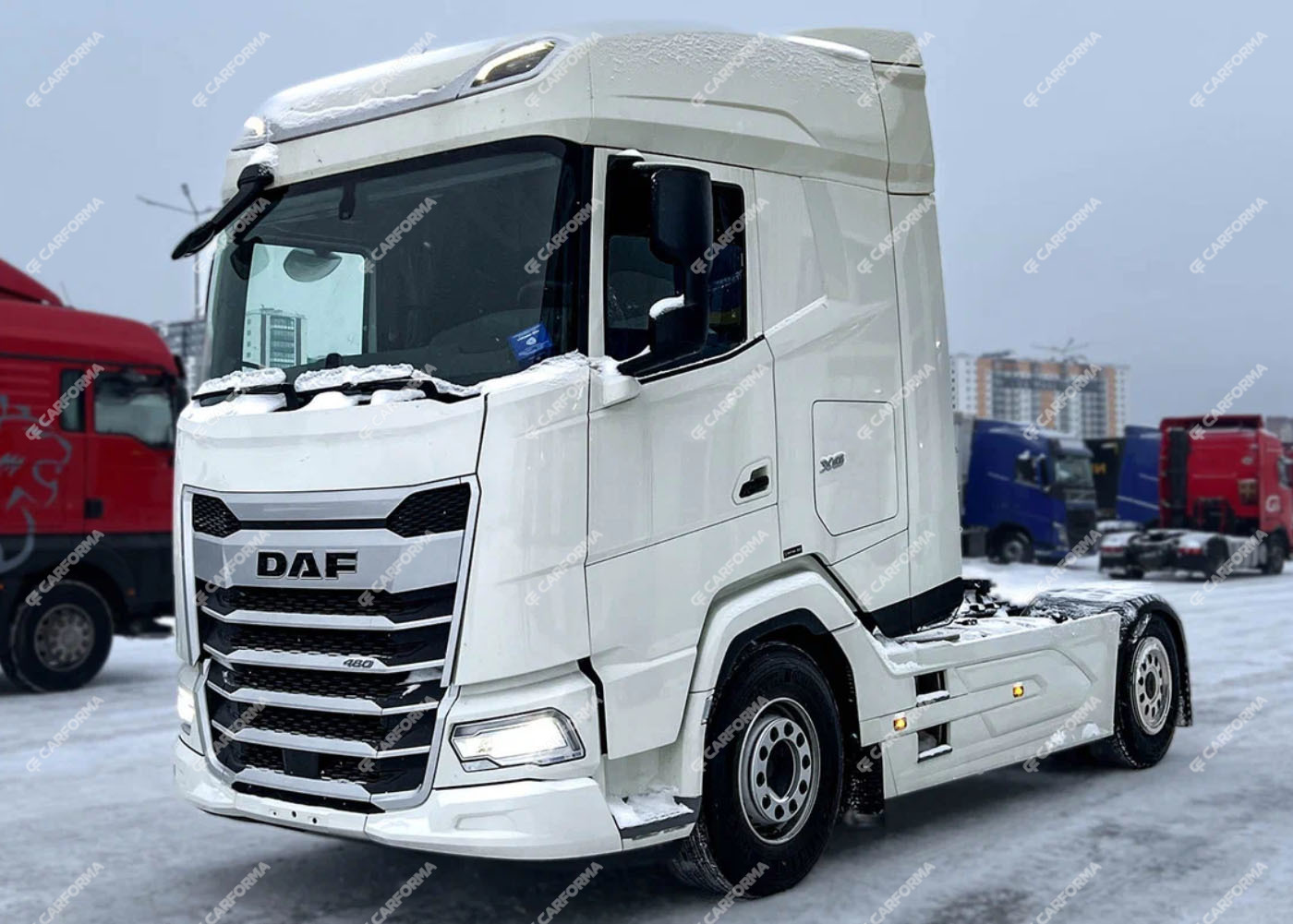 Ворсовые коврики на DAF XF, XG, XG+ 2021 - 2025