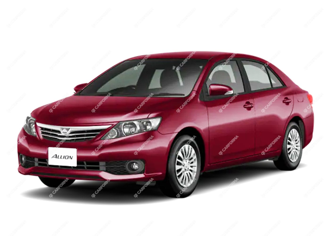 Ворсовые коврики на Toyota Allion II 2007 - 2021
