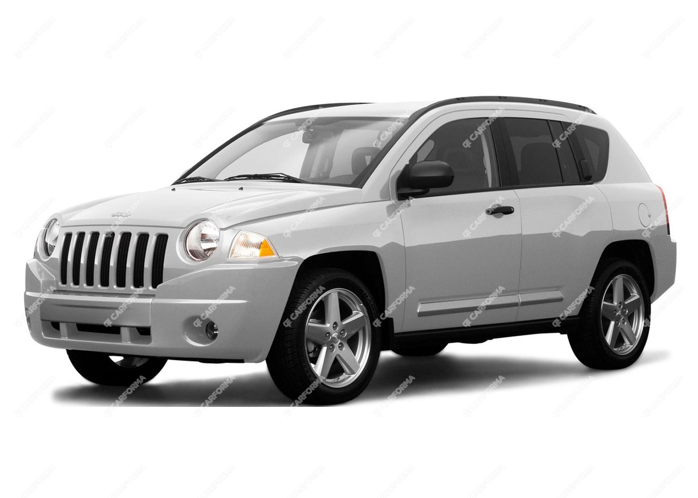 Ворсовые коврики на Jeep Compass (MK) 2006 - 2015