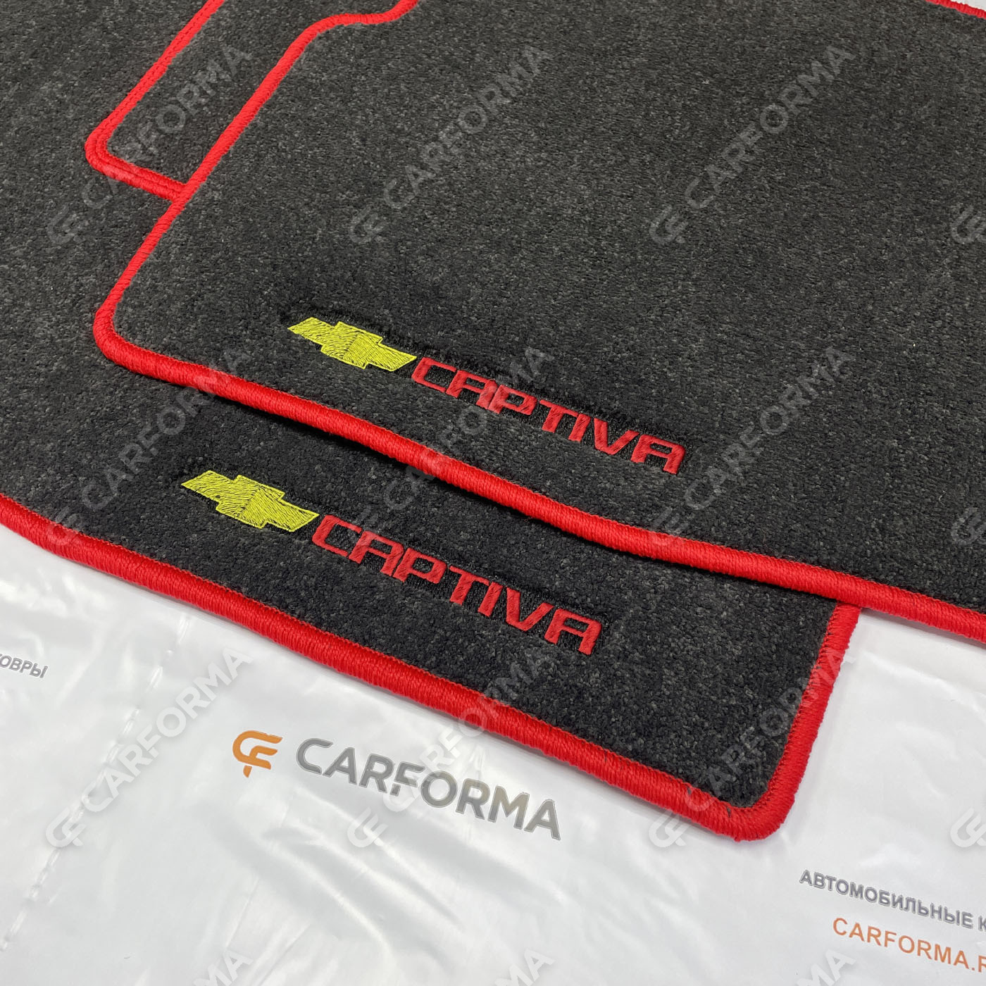 Ворсовые коврики на Chevrolet Captiva 2006&nbsp;-&nbsp;2016 в Красноярске