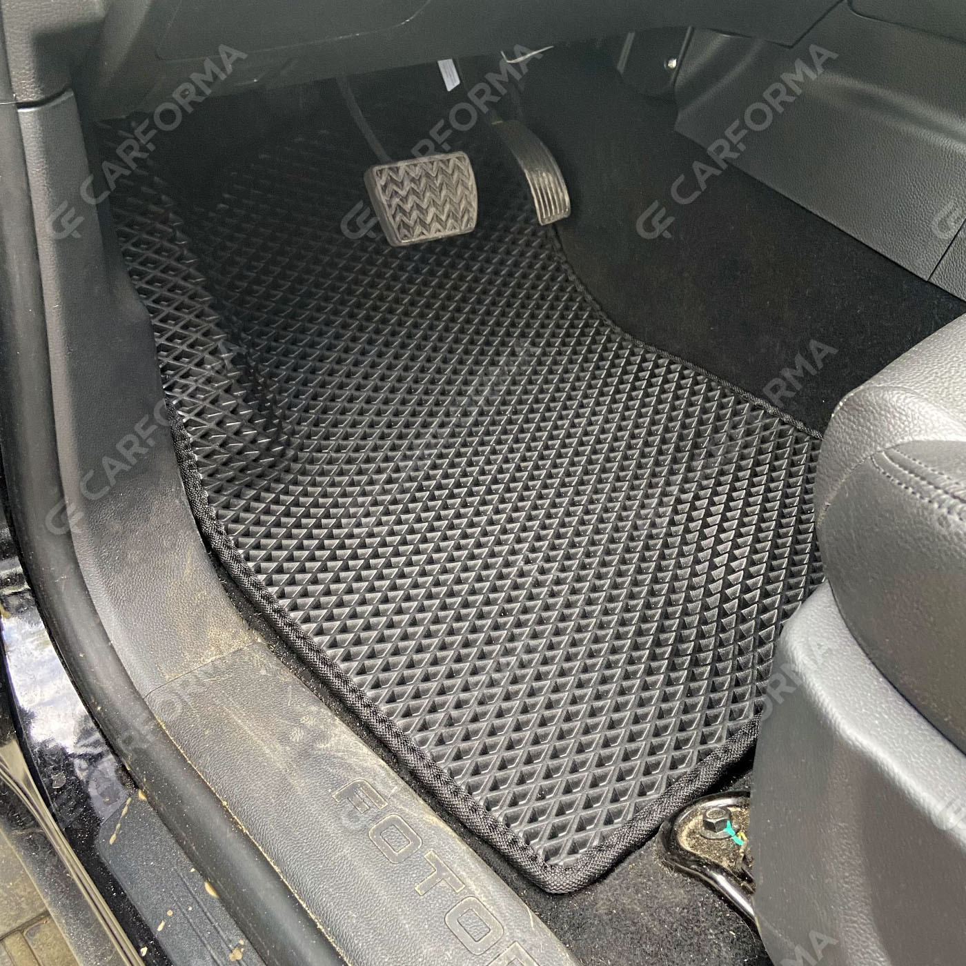 Ворсовые коврики на Foton Tunland G7 2019&nbsp;-&nbsp;2026 в Красноярске