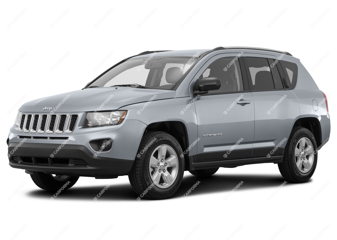 Ворсовые коврики на Jeep Compass (MK) 2006 - 2015