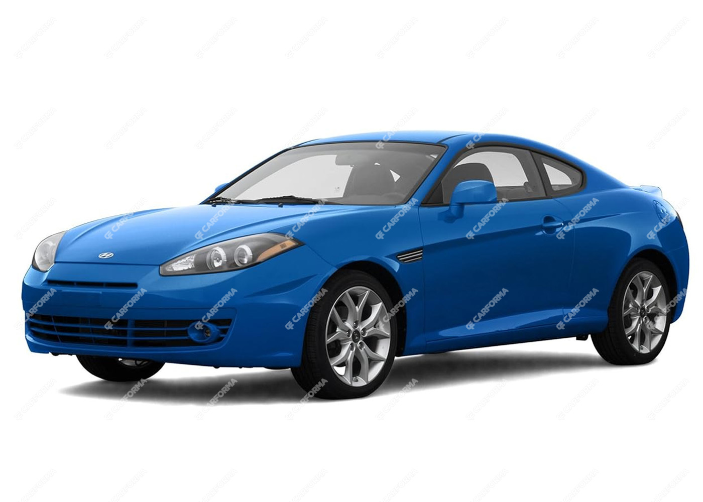 Ворсовые коврики на Hyundai Coupe II 2002 - 2009
