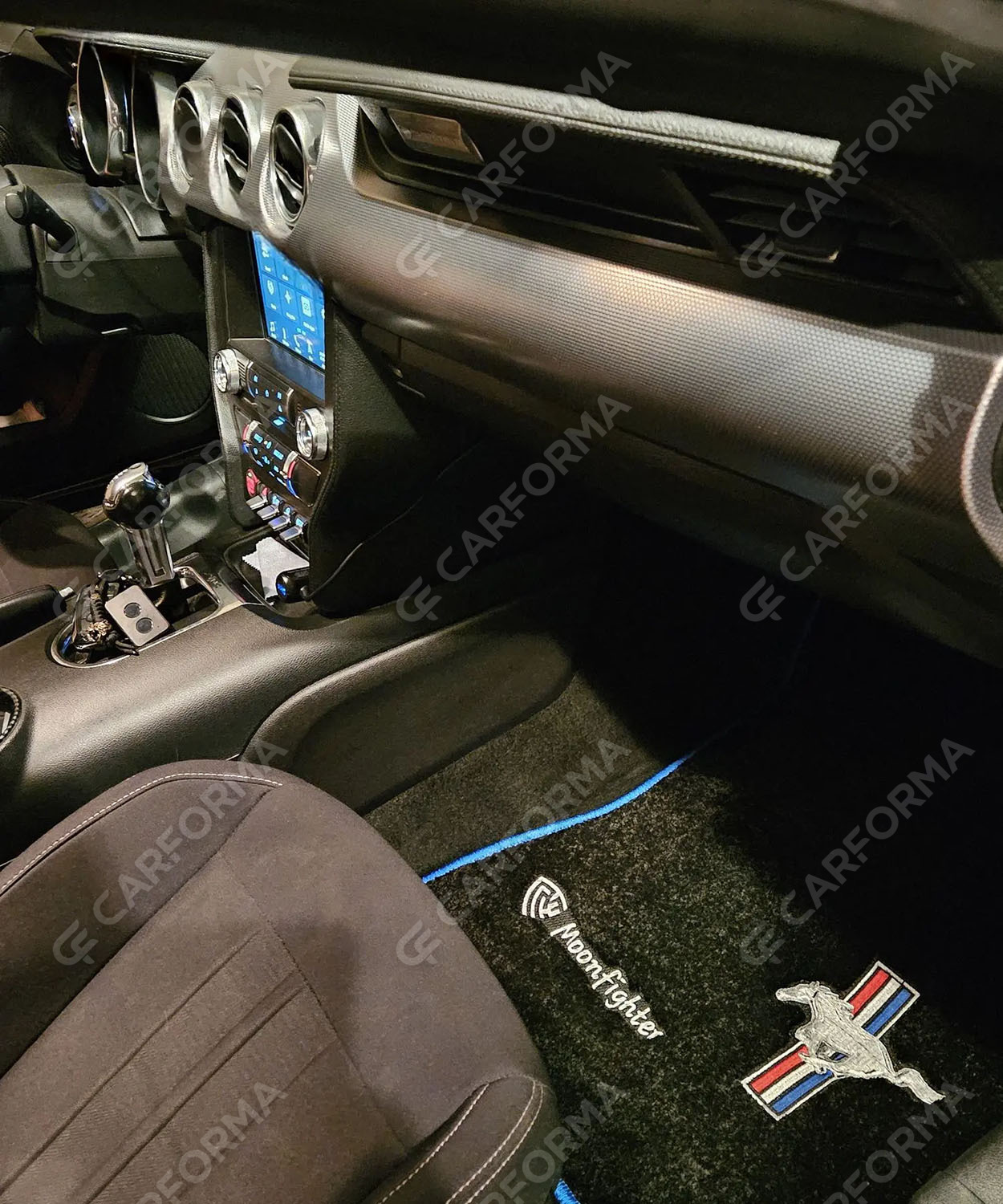 Ворсовые коврики на Ford Mustang VI 2013&nbsp;-&nbsp;2023 в Красноярске