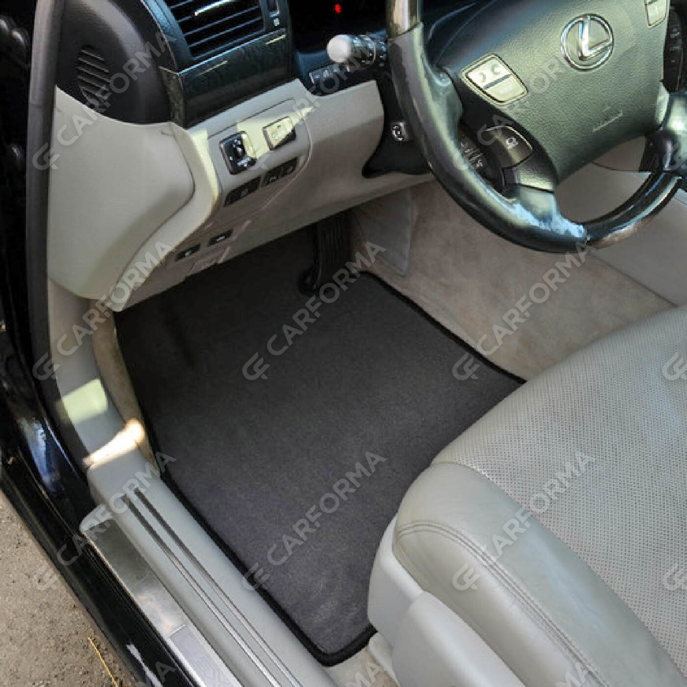 Ворсовые коврики на Lexus LS IV 2006&nbsp;-&nbsp;2017 в Красноярске