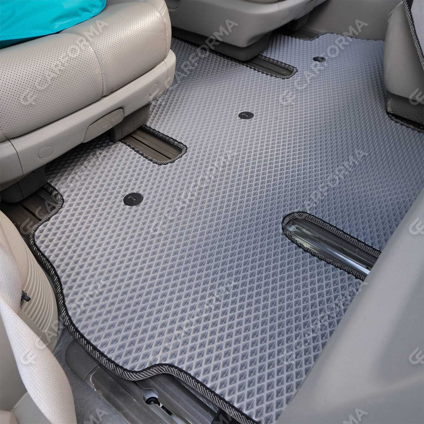 Ворсовые коврики на KIA Carnival III 9 мест и 11 мест 2014&nbsp;-&nbsp;2021 в Красноярске