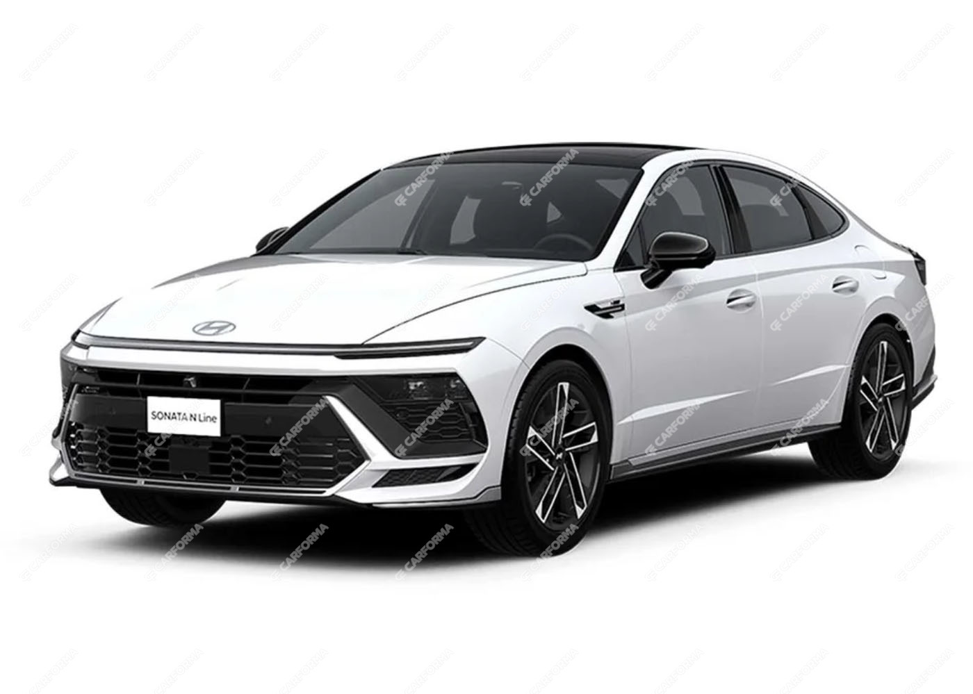 Ворсовые коврики на Hyundai Sonata 8 (DN8) 2019 - 2025