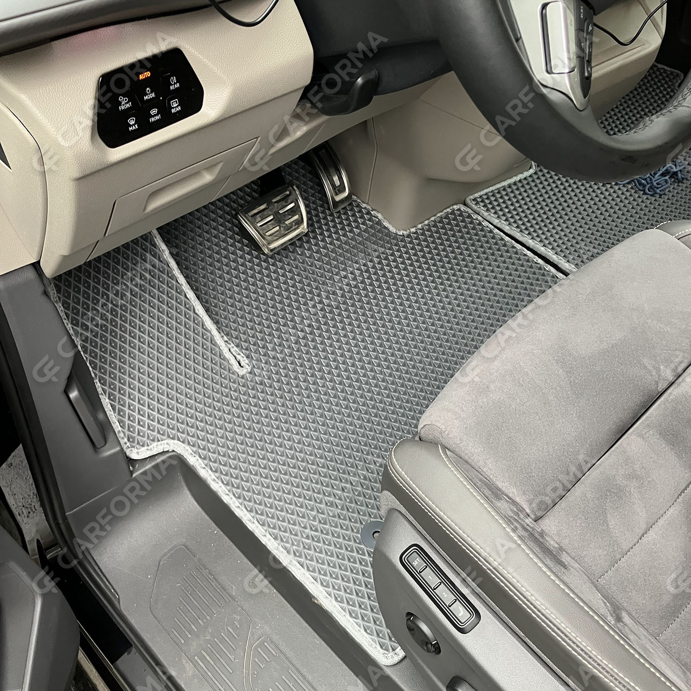 Ворсовые коврики на Volkswagen Multivan (T7) 2021&nbsp;-&nbsp;2026 в Красноярске