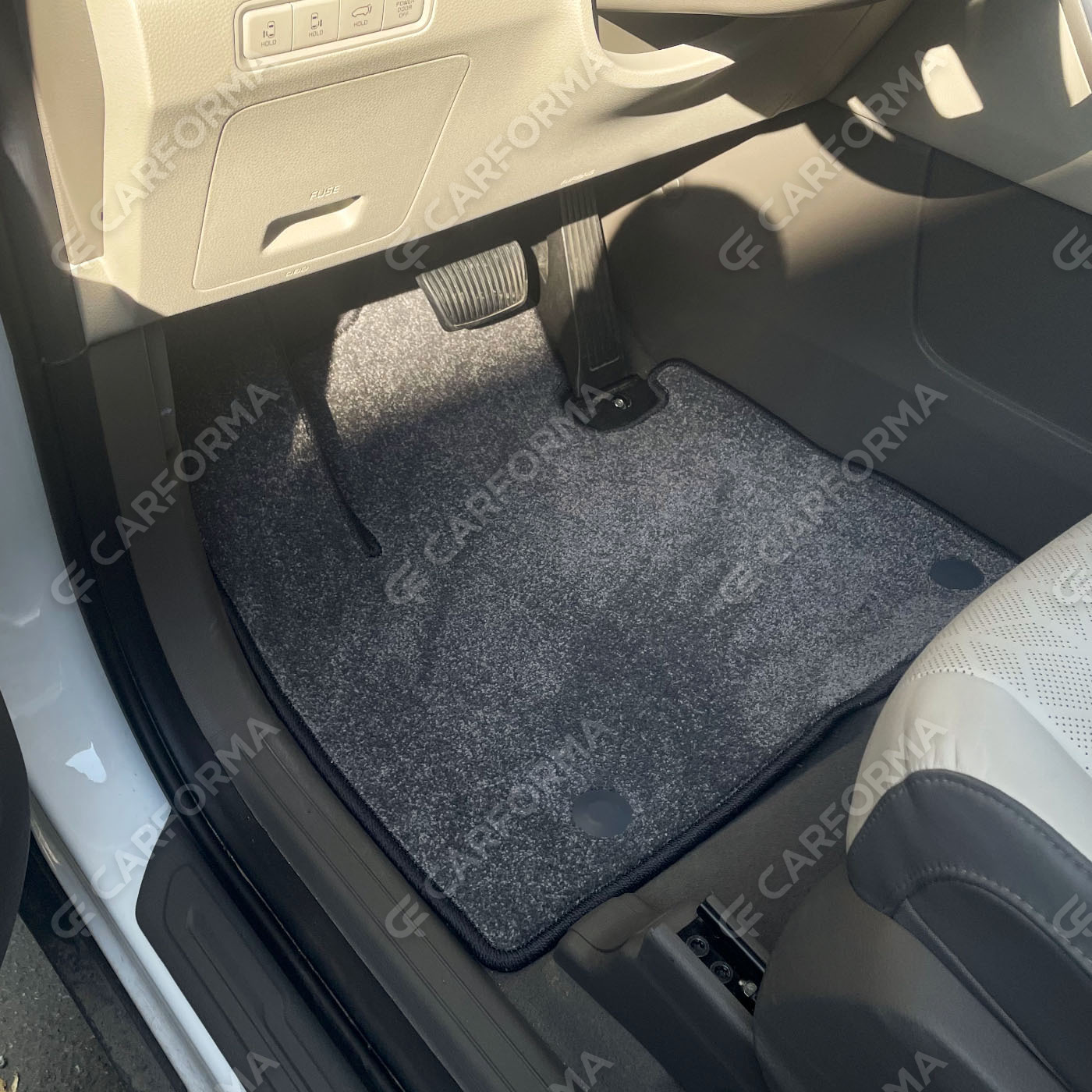 Коврики на KIA Carnival IV 7 мест с оттоманками 2020&nbsp;-&nbsp;2026 в Красноярске