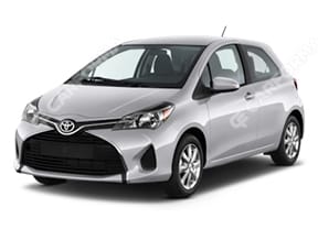 Ворсовые коврики на Toyota Yaris III 2011 - 2020