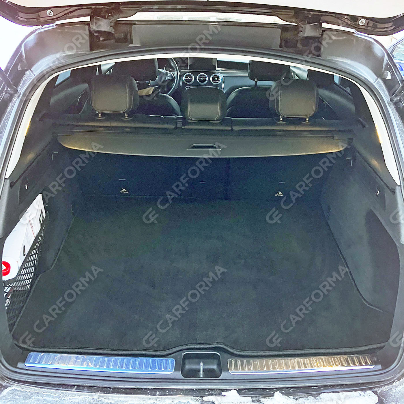 Ворсовые коврики на Mercedes GLC (X253) 2015&nbsp;-&nbsp;2023 в Красноярске