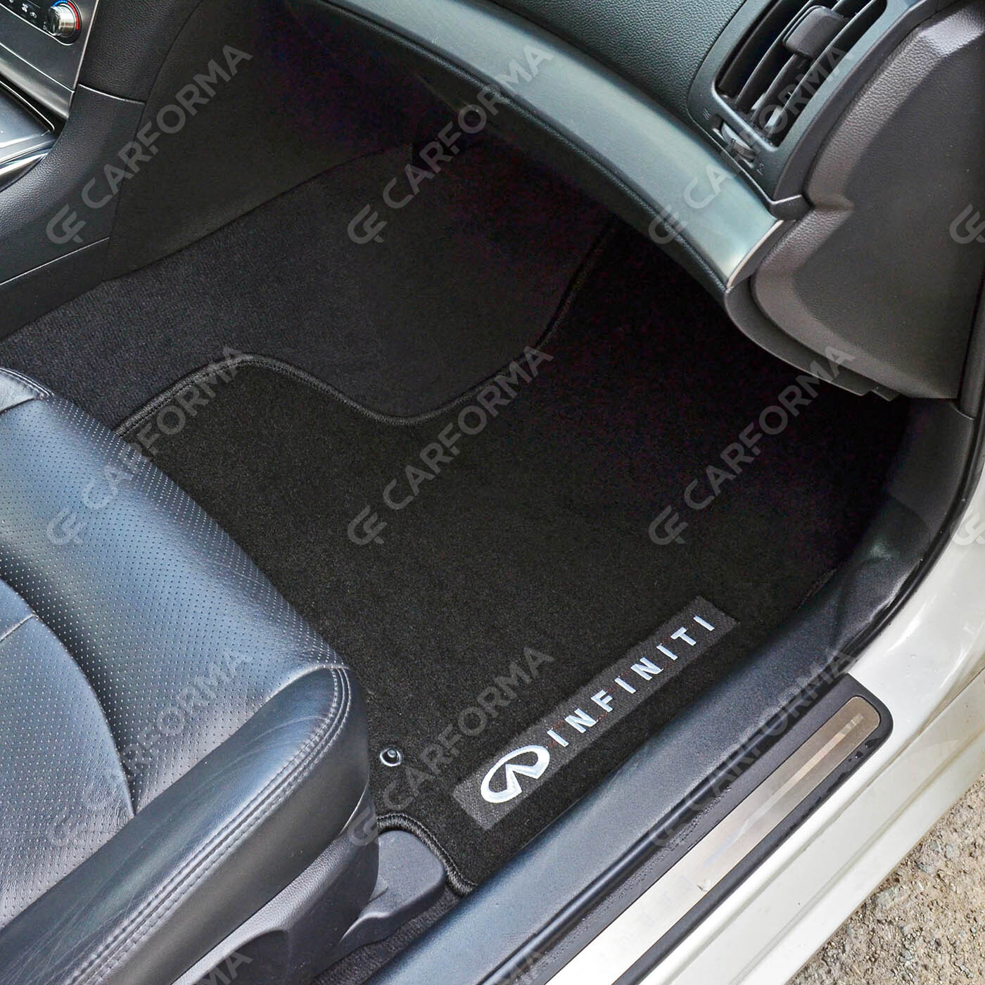 Ворсовые коврики на Infiniti G IV Купе 2006&nbsp;-&nbsp;2014 в Красноярске