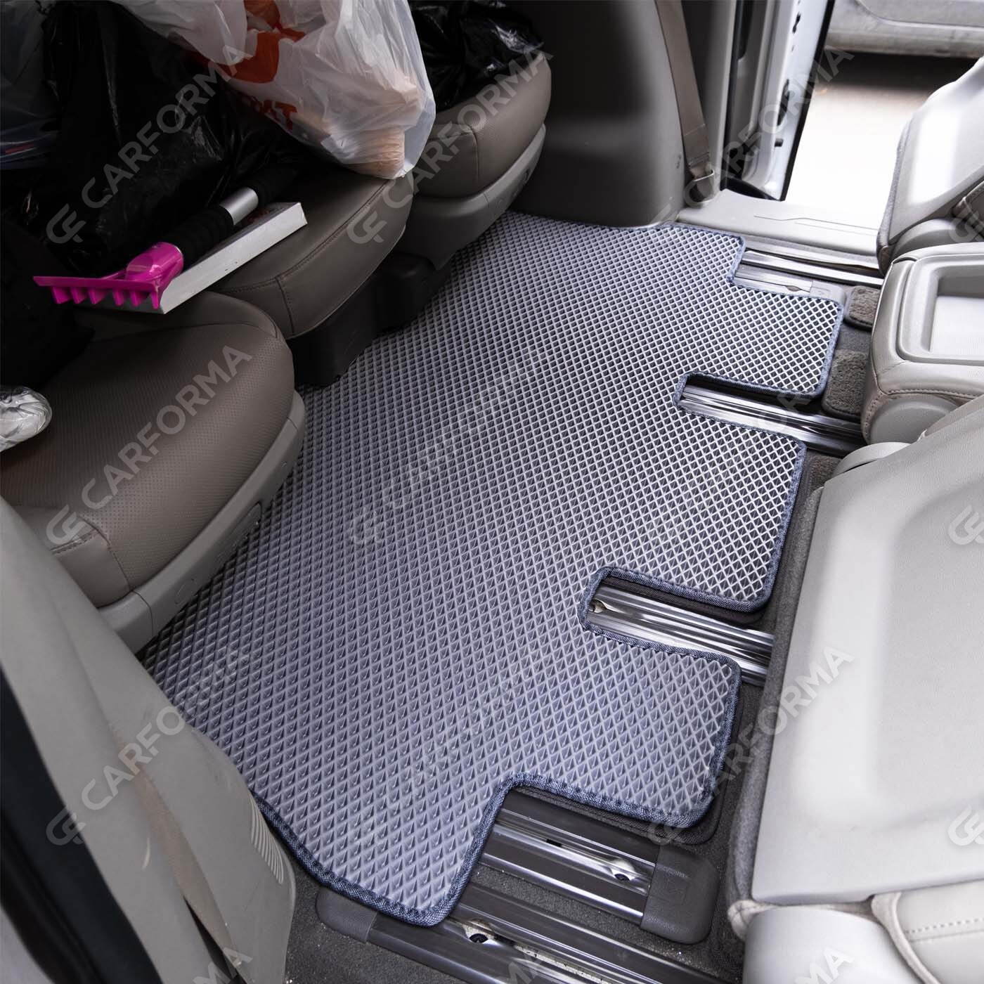 Ворсовые коврики на KIA Carnival III 9 мест и 11 мест 2014&nbsp;-&nbsp;2021 в Красноярске