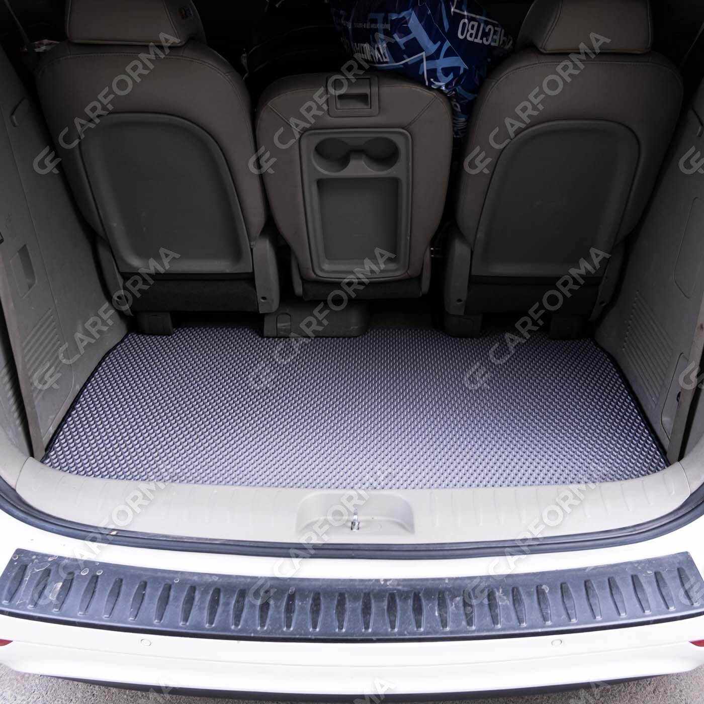 Ворсовые коврики на KIA Carnival III 9 мест и 11 мест 2014&nbsp;-&nbsp;2021 в Красноярске