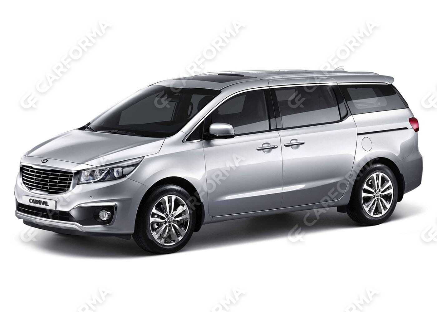 Ворсовые коврики на KIA Carnival III 7 мест 2014&nbsp;-&nbsp;2021