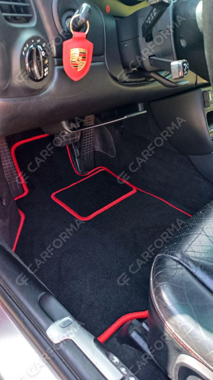 Ворсовые коврики на Porsche 911 (996) 1997&nbsp;-&nbsp;2005 в Красноярске