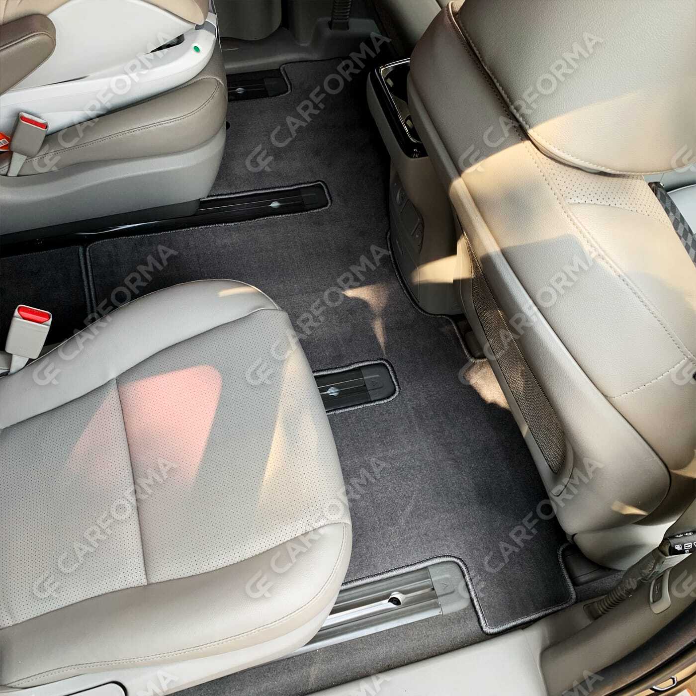 Ворсовые коврики на KIA Carnival III 9 мест и 11 мест 2014&nbsp;-&nbsp;2021 в Красноярске