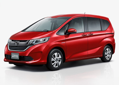 Ворсовые коврики на Honda Freed II 2016 - 2024 в Красноярске