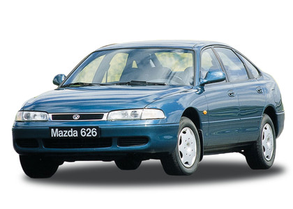 Ворсовые коврики на Mazda 626 1991 - 1997 в Красноярске