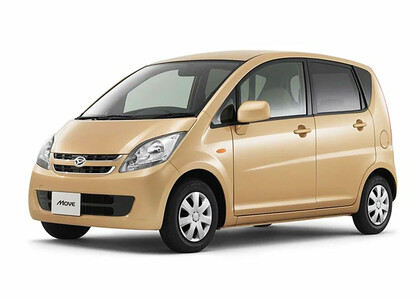 Ворсовые коврики на Daihatsu Move VI 2006&nbsp;-&nbsp;2010 в Красноярске