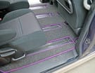 Ворсовые коврики на Honda StepWGN V 2015 - 2021 в Красноярске