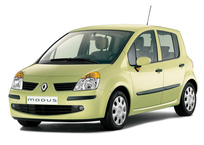Ворсовые коврики на Renault Modus 2004 - 2012 в Красноярске