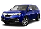 Ворсовые коврики на Acura MDX II 2006 - 2013 в Красноярске