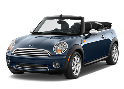 Ворсовые коврики на Mini Cooper Cabrio (R57) 2008 - 2015 в Красноярске