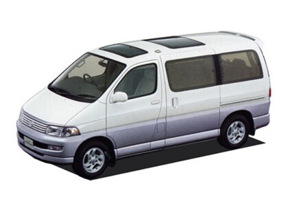 Ворсовые коврики на Toyota Hiace Regius (xH10) 1997 - 2002 в Красноярске
