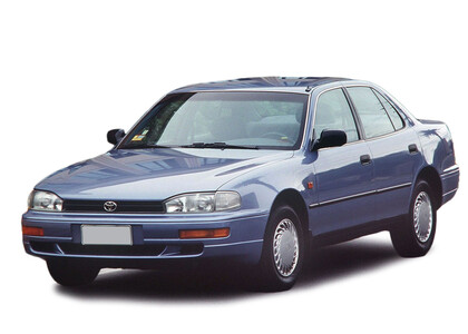 Ворсовые коврики на Toyota Camry (XV10) 1991 - 1996 в Красноярске