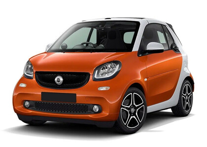 Ворсовые коврики на Smart Fortwo (C453) 2014 - 2025 в Красноярске