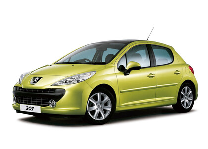 Ворсовые коврики на Peugeot 207 2006 - 2012 в Красноярске