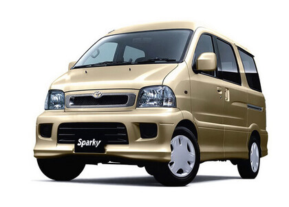 Коврики на Toyota Sparky 2000 - 2003 в Красноярске