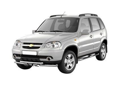 Ворсовые коврики на Chevrolet Niva 1998 - 2020 в Красноярске