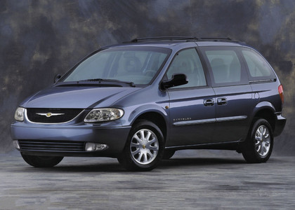 Ворсовые коврики на Chrysler Voyager (RG) 2000 - 2008 в Красноярске
