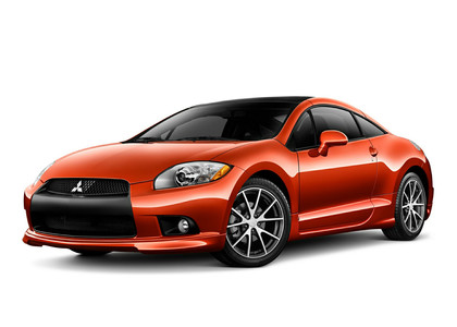 Ворсовые коврики на Mitsubishi Eclipse IV 2005 - 2011 в Красноярске
