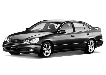 Ворсовые коврики на Toyota Aristo II 1997 - 2004 в Красноярске