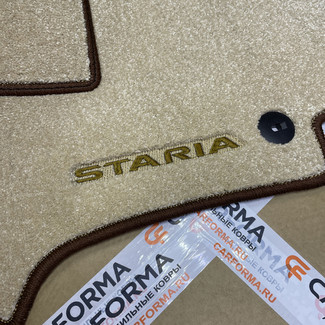 Коврики на Hyundai Staria 7 мест 2021 - 2025 в Красноярске