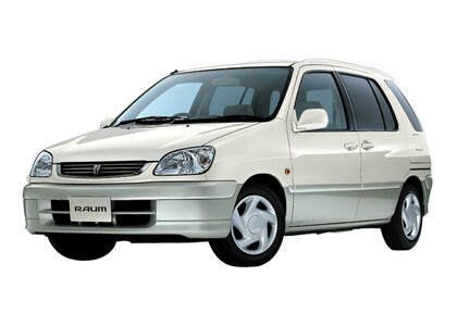 Ворсовые коврики на Toyota Raum I 1997 - 2003 в Красноярске