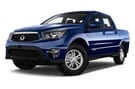 Ворсовые коврики на SsangYong Actyon Sports 2006 - 2016 в Красноярске