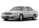 Ворсовые коврики на Toyota Crown (S140) 1991 - 1995 в Красноярске