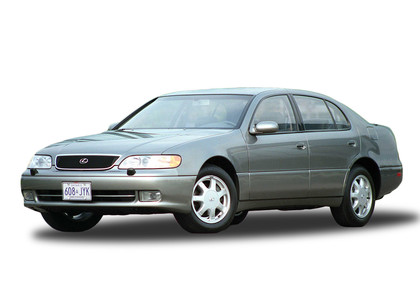 Ворсовые коврики на Lexus GS I 1993 - 1997 в Красноярске