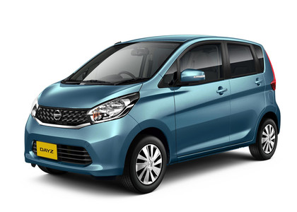 Ворсовые коврики на Nissan DAYZ I 2013 - 2019 в Красноярске