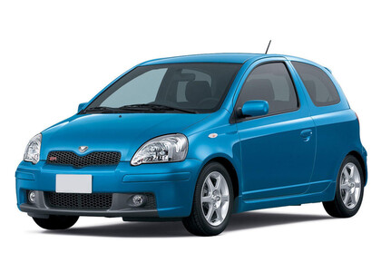 Ворсовые коврики на Toyota Vitz I 1998 - 2005 в Красноярске
