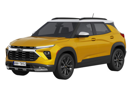 Ворсовые коврики на Chevrolet TrailBlazer III 2019 - 2025 в Красноярске