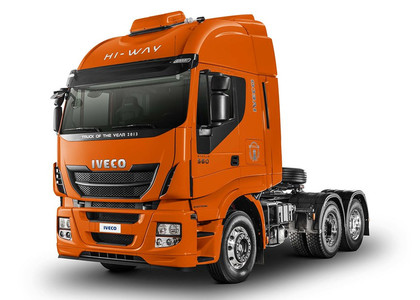 EVA коврики на Iveco Stralis (Hi-Way) 2016 - 2025 в Красноярске