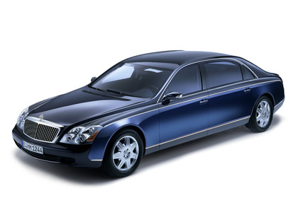 Ворсовые коврики на Maybach 62 и 62S 2002 - 2013 в Красноярске