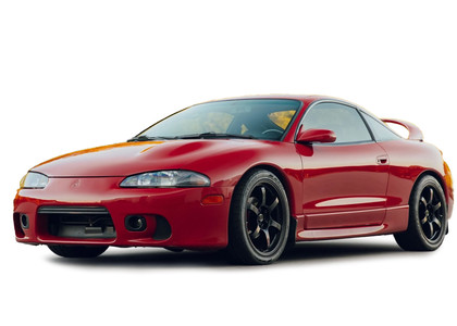 Ворсовые коврики на Mitsubishi Eclipse II 1994 - 1999 в Красноярске