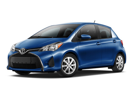Ворсовые коврики на Toyota Yaris III 2011 - 2020 в Красноярске